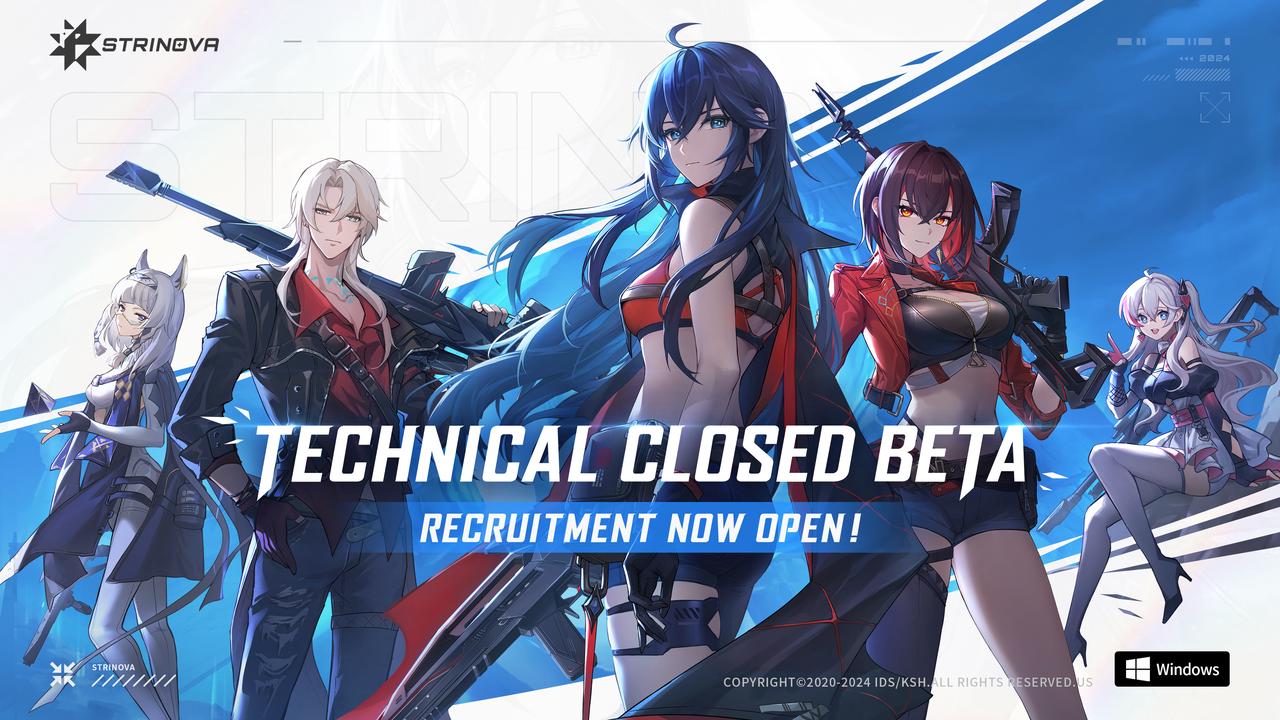 Strinova on X: “💫Technical Closed Beta Recruitment Now Open 