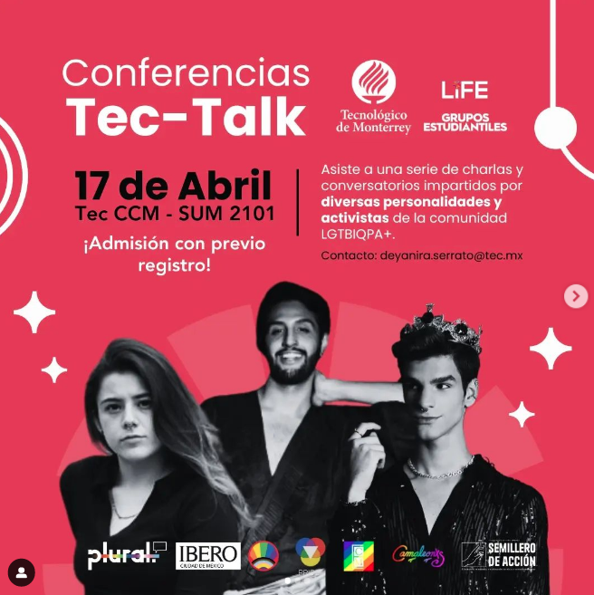 NelsonIconic's tweet photo. No se pierdan mañana los Tec-Talk y escucha a @SoyNelsonC como invitado especial.
Link de registro: https://t.co/fioFFOo0bS
#prideccm #pride https://t.co/sZuN6hydcy