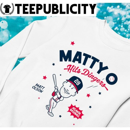 teepublicity.com/product/matty-… 
Matty O Hits Dingers Matt Olson Atlanta Braves Baseball shirt
#tee #shirt #Teepublicity #Trending #Olson #BravesCountry