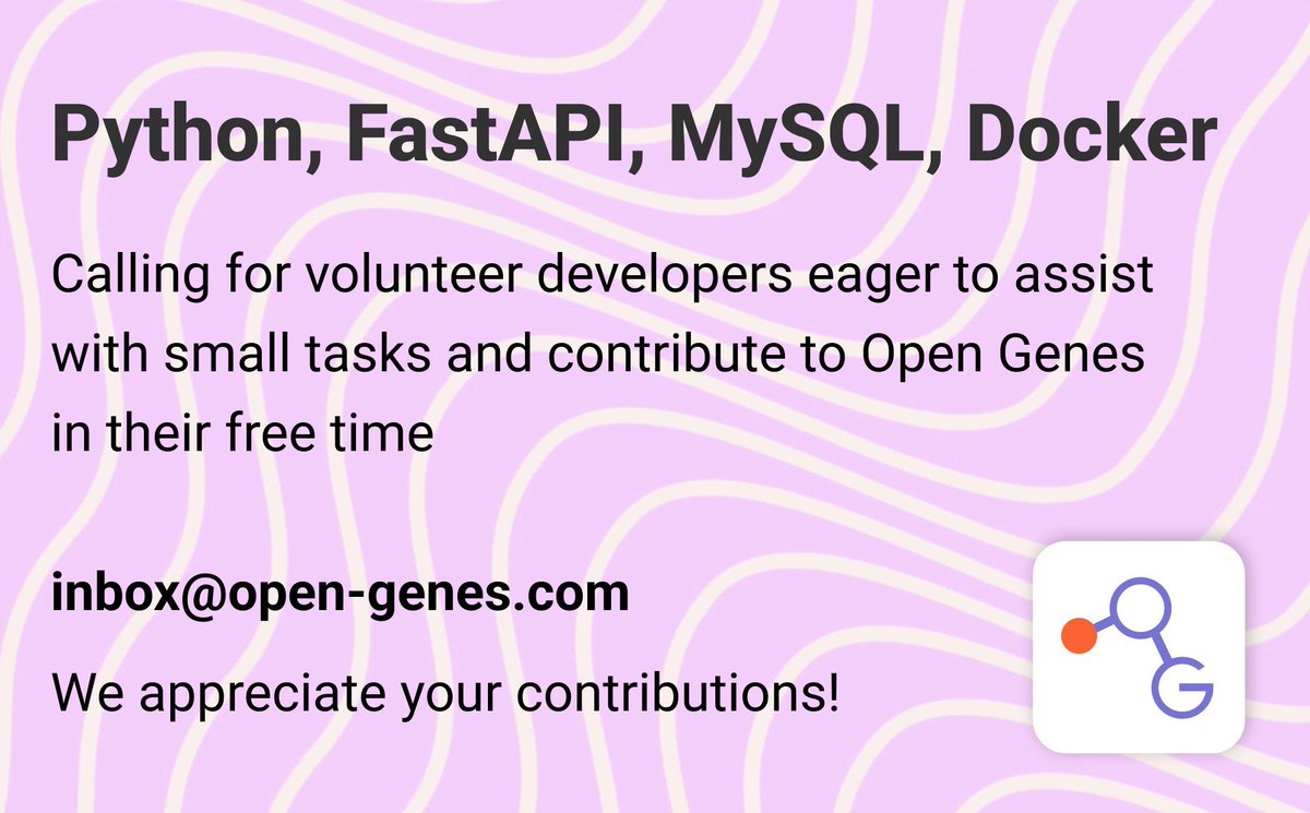 Open Genes (Bluesky: open-genes) tweet media