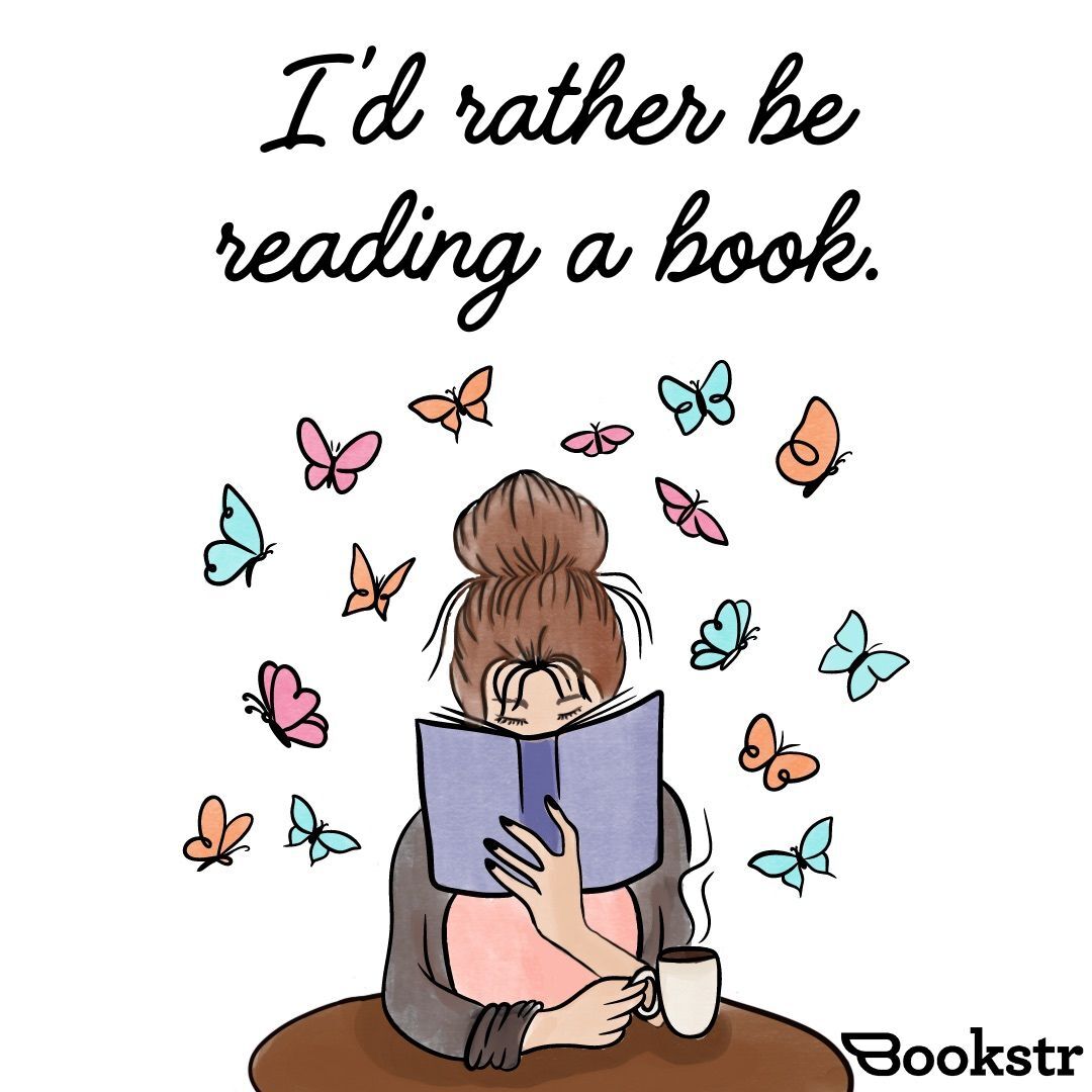 This applies to work, social events, and home responsibilities. 🤣 

[ 🎨 Graphic by Elizabeth Hoyer ]

#ratherbereading #books #booklover #bookworm #readingtime #booknerd