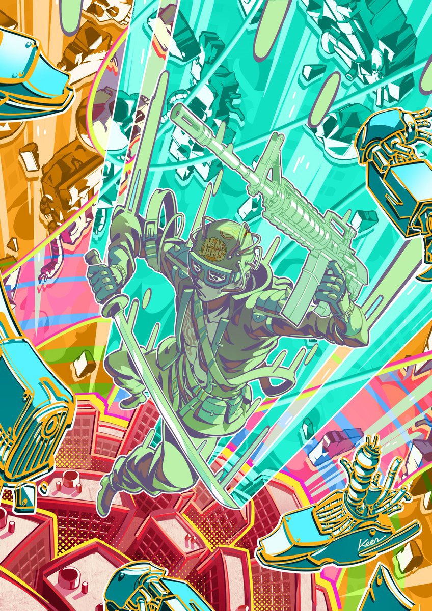 ░C░Y░B░E░R░P░U░N░K░I░N
░B░I░O░

Killtopia: Nano Jams is the biggest cyberpunk comic of the year

✅ 40+ creators
✅ 80+ pages
✅ 20+ stories about media tech gone wild in Neo Tokyo

See pages + back our Kickstarter here: tinyurl.com/2mwerf3s

Art by <a href="/keenbiscuit/">keenbiscuit.</a>
