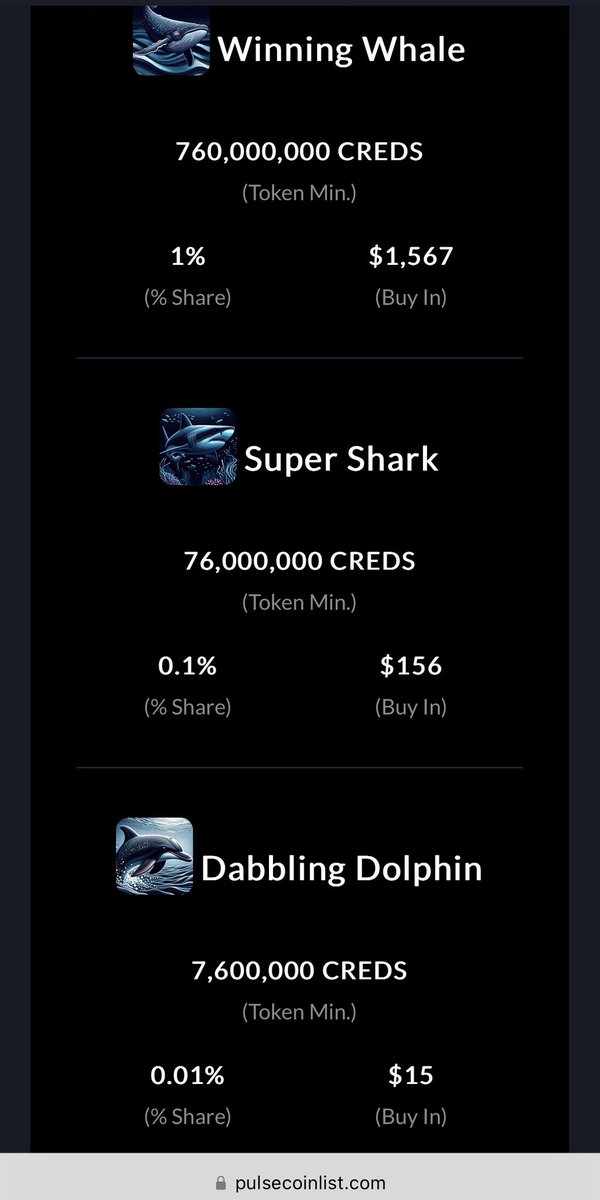 Elite_Team_6's tweet photo. This is an awesome feature on @PulseCoinList 

Get ya some!

0x49603d2c2bf78a88767cdca6e76c64cd5e8d6482

#GalacticCredits on #PulseChain https://t.co/FtR4gGvvvO