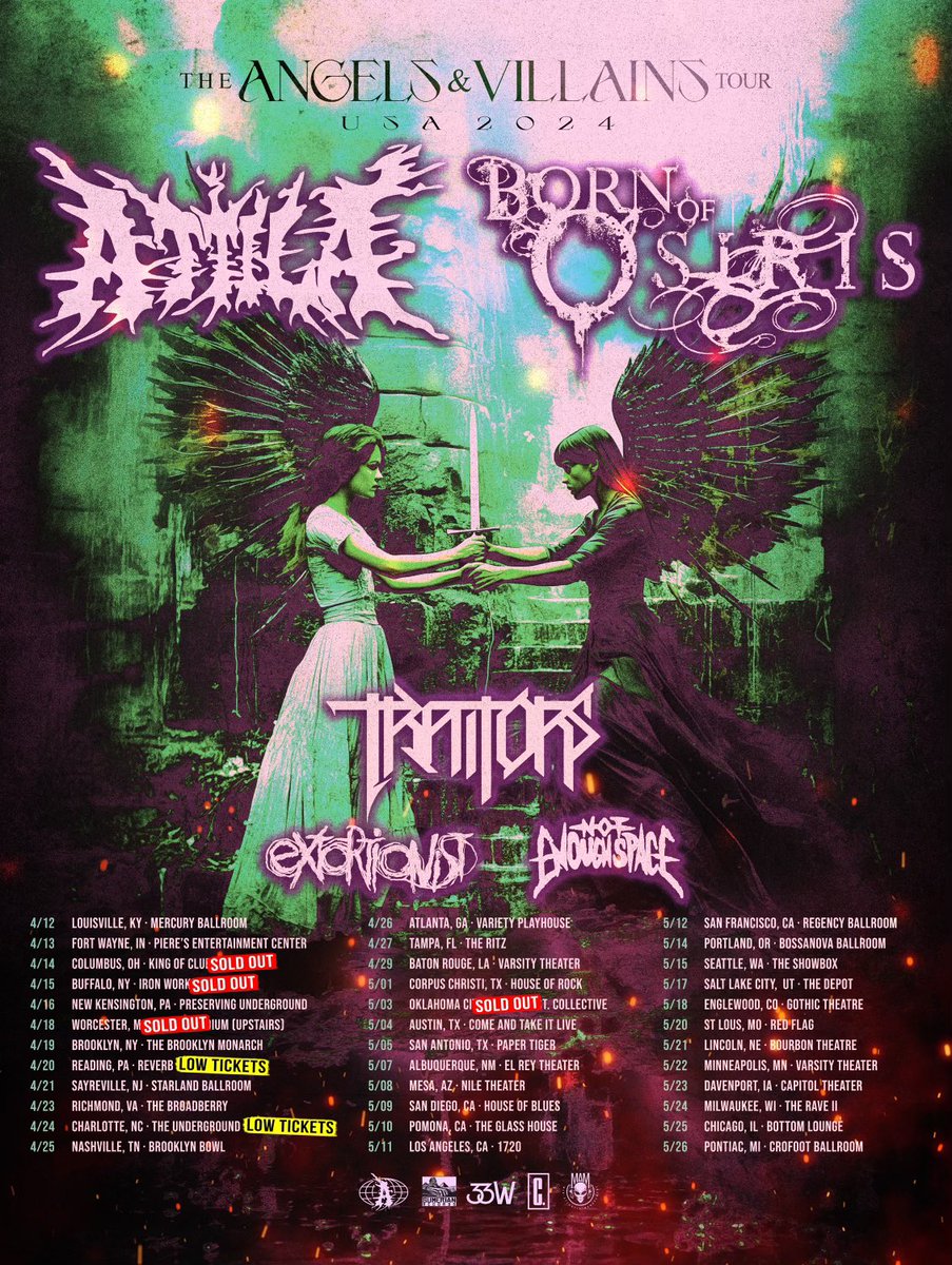 This is prolly my favorite tour we've done, which date are you coming to?