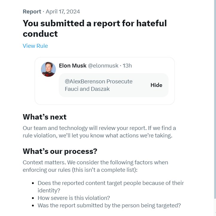So sick of these anti-science attacks on Twitter that try to drive hate based on false allegations of non-existent crimes. Just had to report yet another post to the helpdesk. Let's see if they bother to act on this one. Not sure who this is, blocked him months ago...
