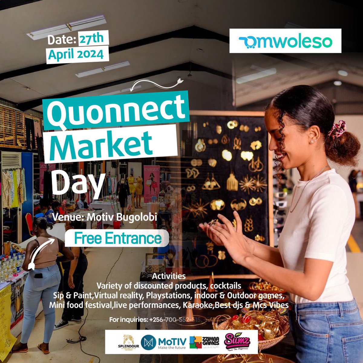 philbertniwae's tweet photo. Be part of the #QuonnectMarketDay and this is happens monthly at motivug old  portbell road 

book you stale today at an affordable, let's support local makers https://t.co/s6twph6SBC