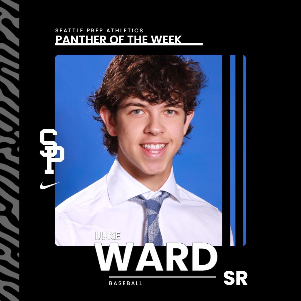 seaprepsports's tweet photo. Congratulations to Luke Ward ’24 of the baseball team and Sabina Nettles ’25 of the track &amp; field program for being named this week’s Panthers of the Week!
 
#POTW
#rollPrep

1/3 https://t.co/gK3ZijD1g0