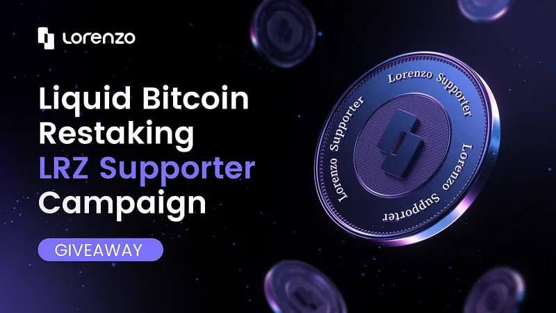 🦀New LorenzoProtocol launches 2 Galxe NFT campaign for Early Supporters! 1. LRZ Supporter app.galxe.com/quest/LorenzoP… 2. LRZ Assimilated 101 app.galxe.com/quest/LorenzoP… Answe Quiz:D, A, B, D, C, A, A, D claim your LRZ Supporter Discord role in the Lorenzo Protocol Guild