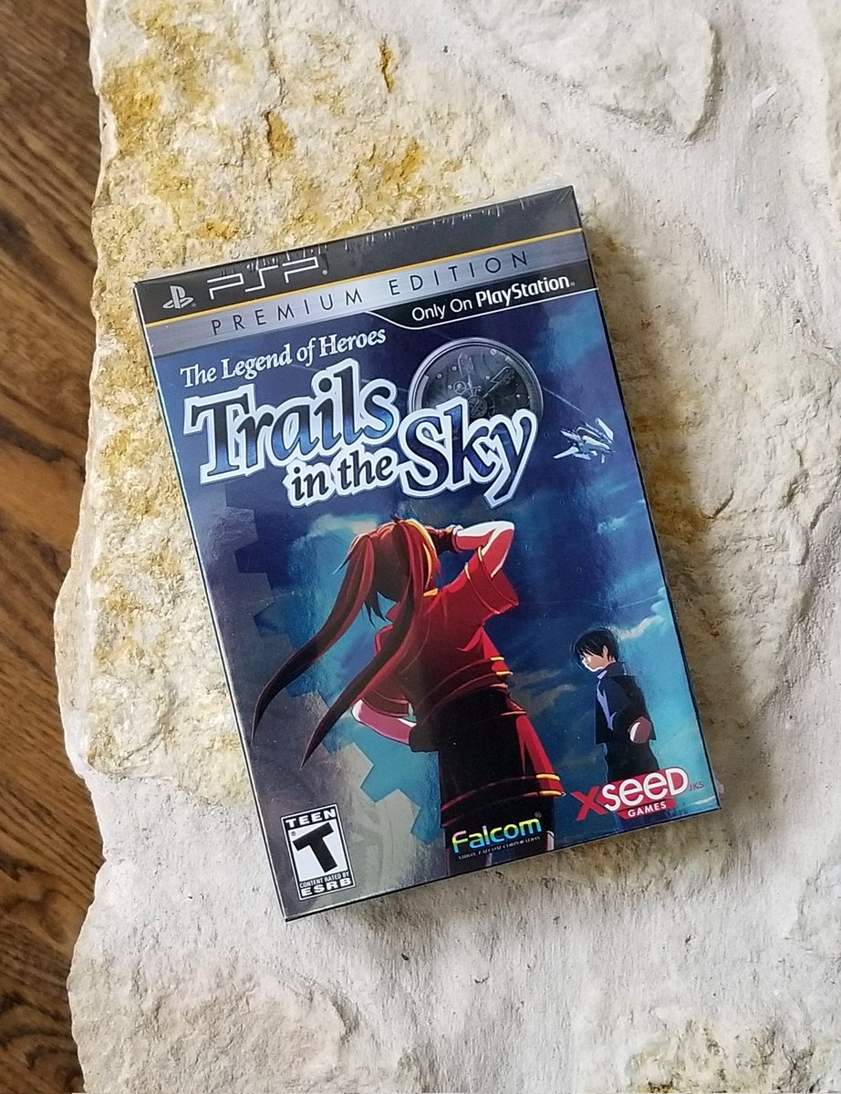 The Legend of Heroes: Trails in the Sky Premium Edition | PSP

This is my original sealed copy of the game (that I've HIGHLY enjoyed across digital platforms) and will forever remain a treasure and tribute to my favorite franchise.

#TrailsInTheSky #Kiseki #PSPWednesday