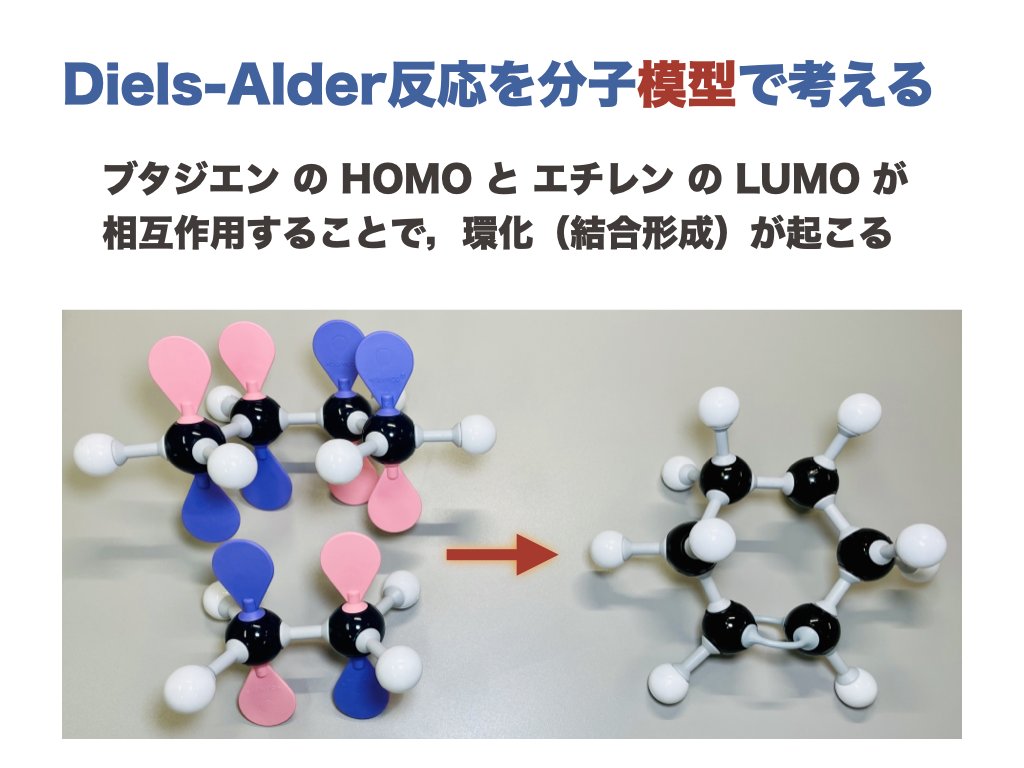 今日の学生実験。メインは量子化学計算だけど、「分子模型を組み立てる」＆「分子模型で考える」も楽しんで。