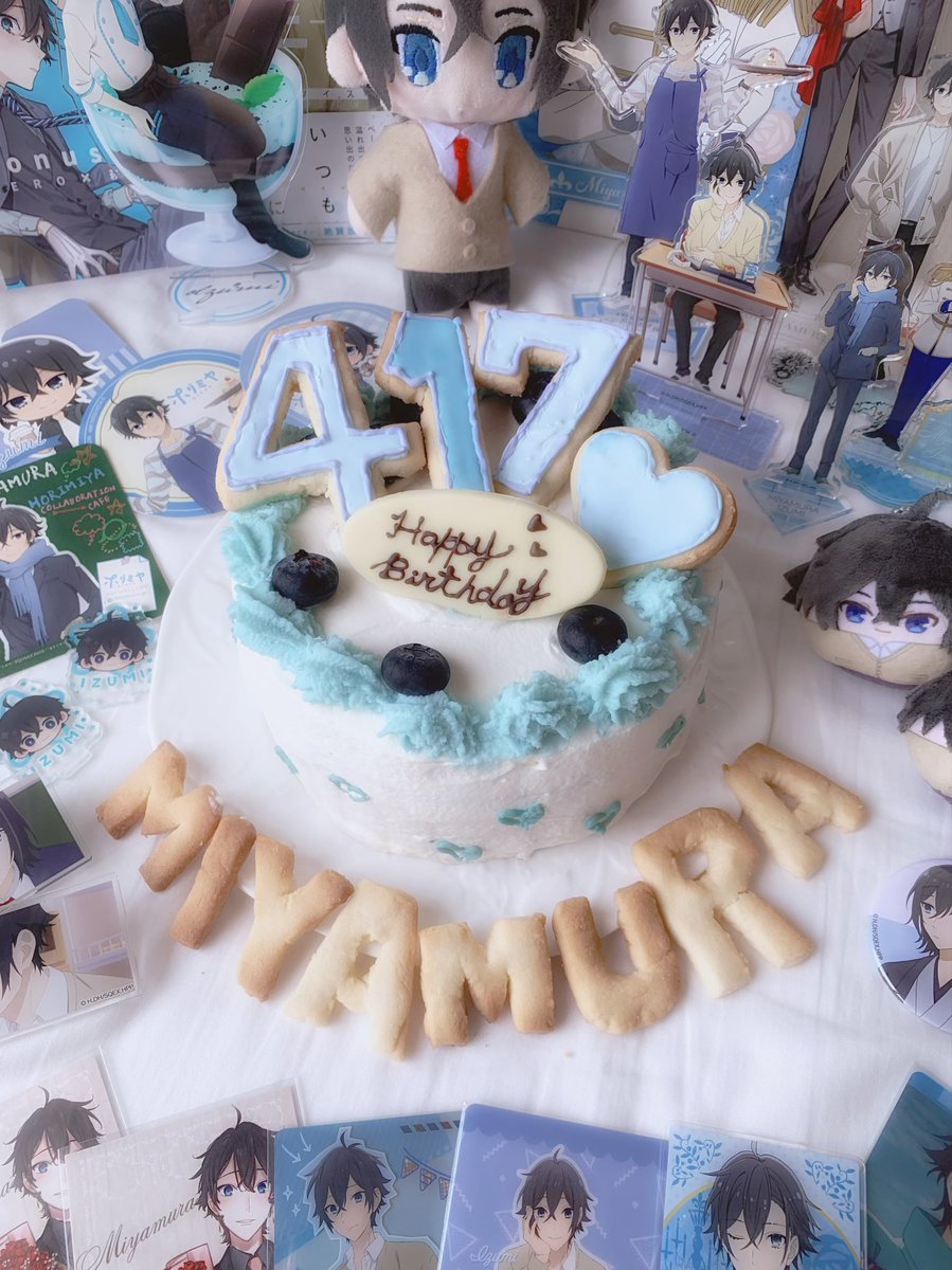 2024.4.17

♡Happy Birthday♡
　　　　　　Miyamura Izumi🩵

#宮村伊澄生誕祭2024 
#宮村伊澄誕生祭2024
#宮村伊澄 
#宮村伊澄生誕祭
#ホリミヤ 

@horimiya_anime @dka_hero @D_hagi