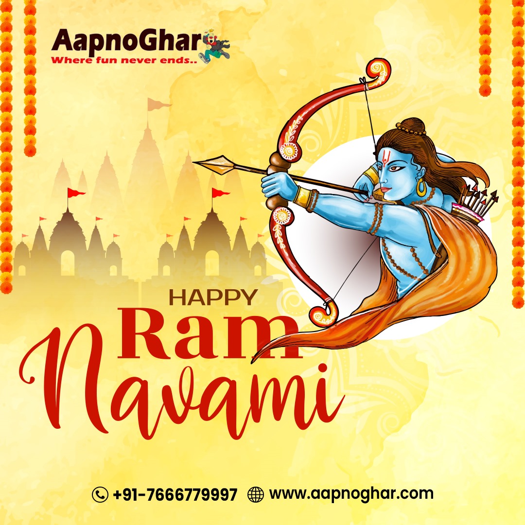 Echoing with chants of Jai Shri Ram, let's celebrate the birth of Lord Rama. May this #RamNavami bring peace, prosperity, and happiness to all. #AapnoGhar #Resort wishes #HappyRamNavami to all
#RamNavamicelebrations #JaiShreeRam #LordRamlala #RamNavmiSpecial #JaiShriRam #Ramnavmi