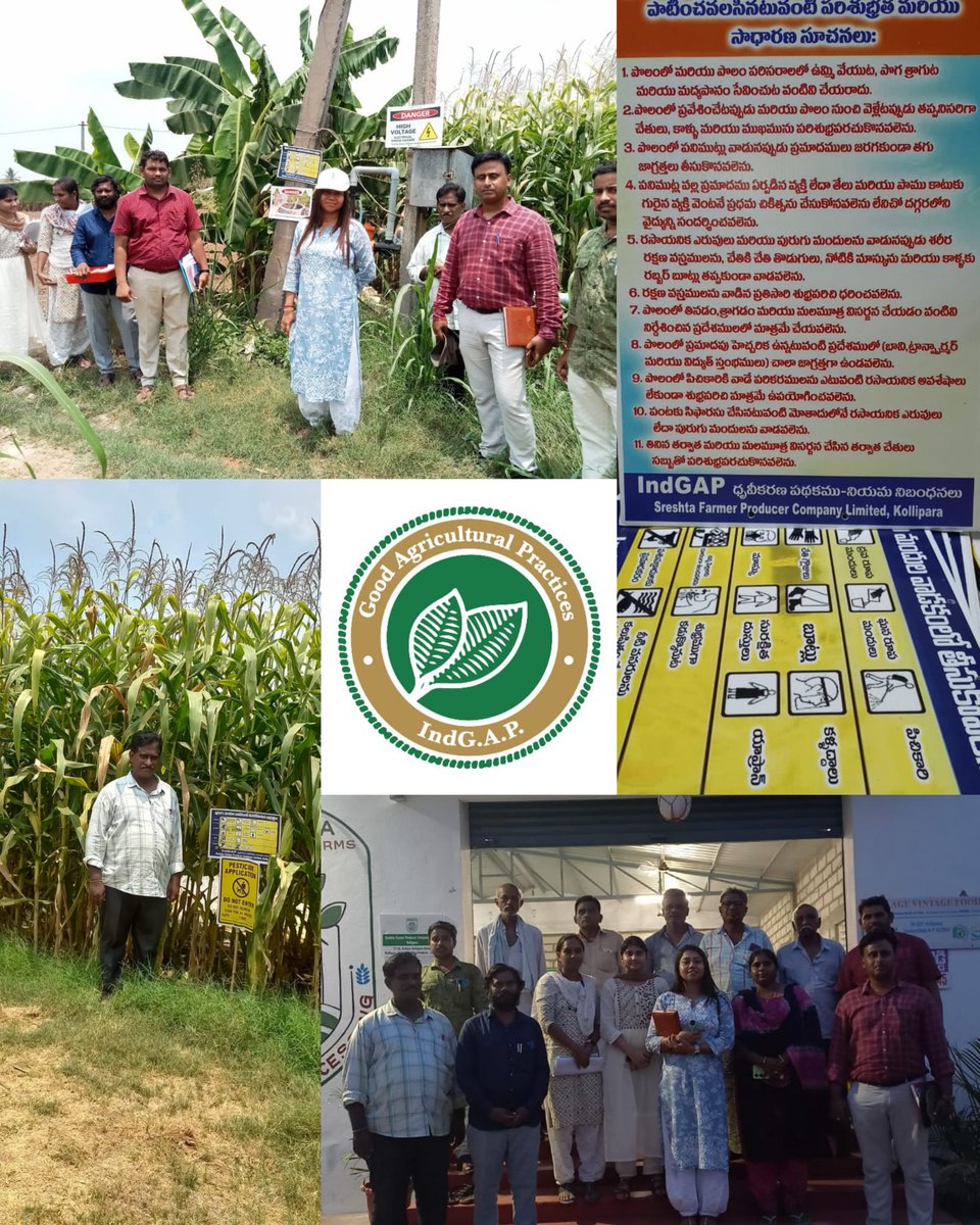 #Quality fuels @ViksitBharat through #conformity assessment. In line with Hon'ble PMs vision of capacity building at grassroots @PADD_QCI leveraged @ap_agriculture #APSOCPA to harness IndG.A.P benchmarking to access global market. Supported by @Spices_Board.