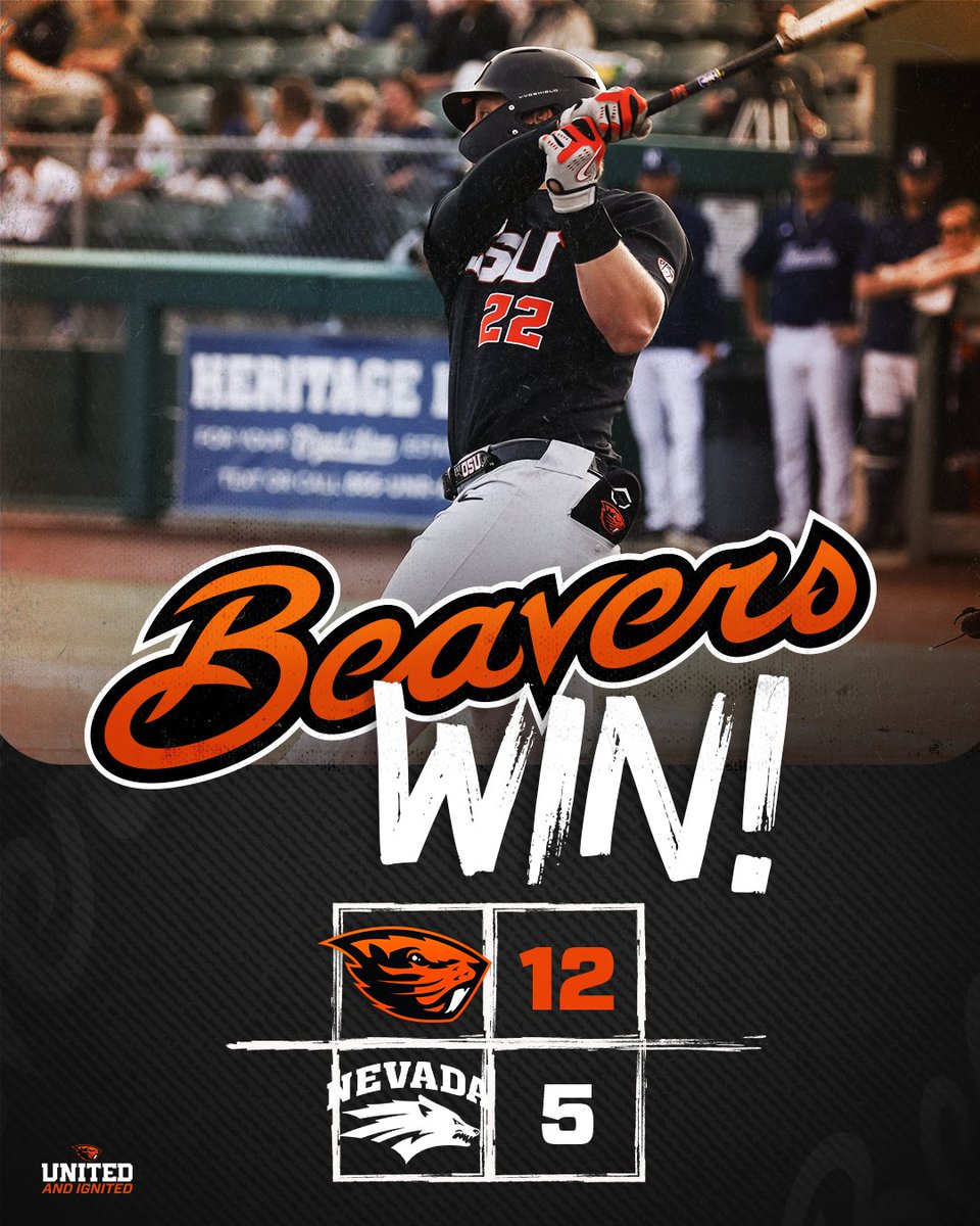 It's official: the Beavers win their 30th game of the season! #GoBeavs