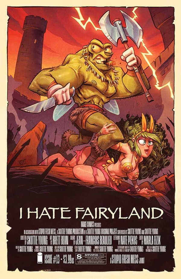 Gert faces the terror of studio filmmaking in 'I Hate Fairyland' #13, but will @ScottPRedmond enjoy the one-off tale? Read his review to find out: tinyurl.com/2n9vk6pd
