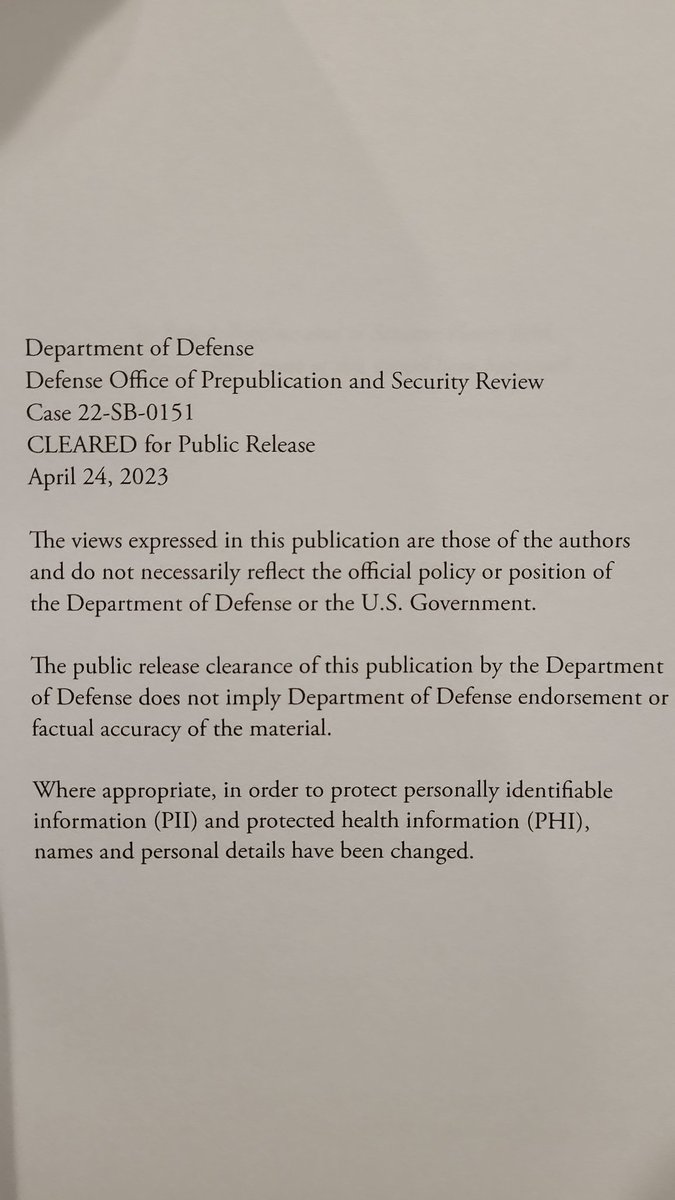 mhmanley's tweet photo. @mitchUAPknicks @DoD_AARO I'll answer by showing that this is page iii of Lacatski, Kelleher, Knapp's book. https://t.co/hRwcbcOtcd