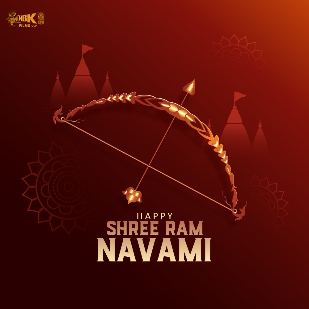 NBKFilms_'s tweet photo. మీకు మీ కుటుంబ సభ్యులకు శ్రీ ���ామ నవమి శుభాకాంక్షలు! 🏹 https://t.co/FCihbwO2ow