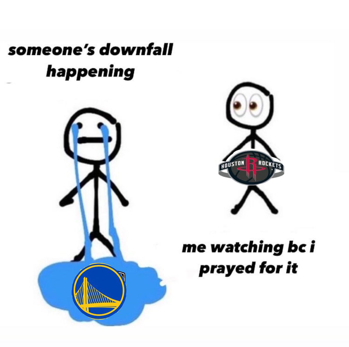 BiasedHouston's tweet photo. #Rockets Twitter right now https://t.co/gyB6gE8HY2