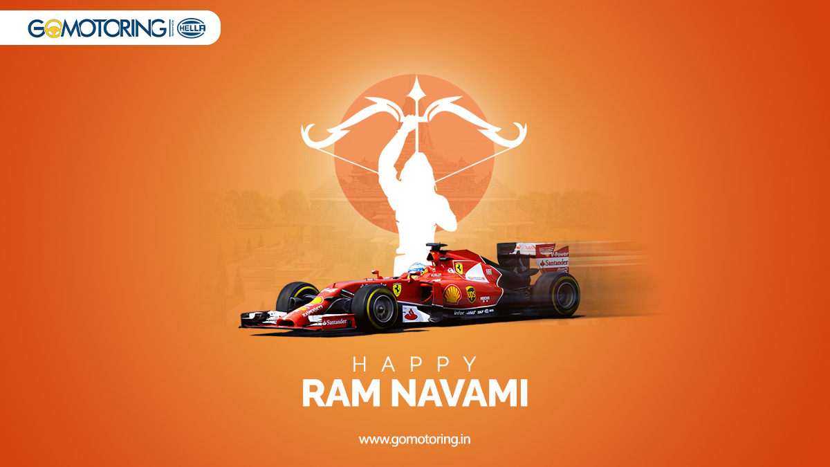 May the power of Lord Rama’s courage and righteousness fuel our journey towards victory and success! Wishing everyone a spirited and blessed Ram Navami! 🚗💨 #RamNavmi #Motorsport #Victory #Devotion #GoMotoring
