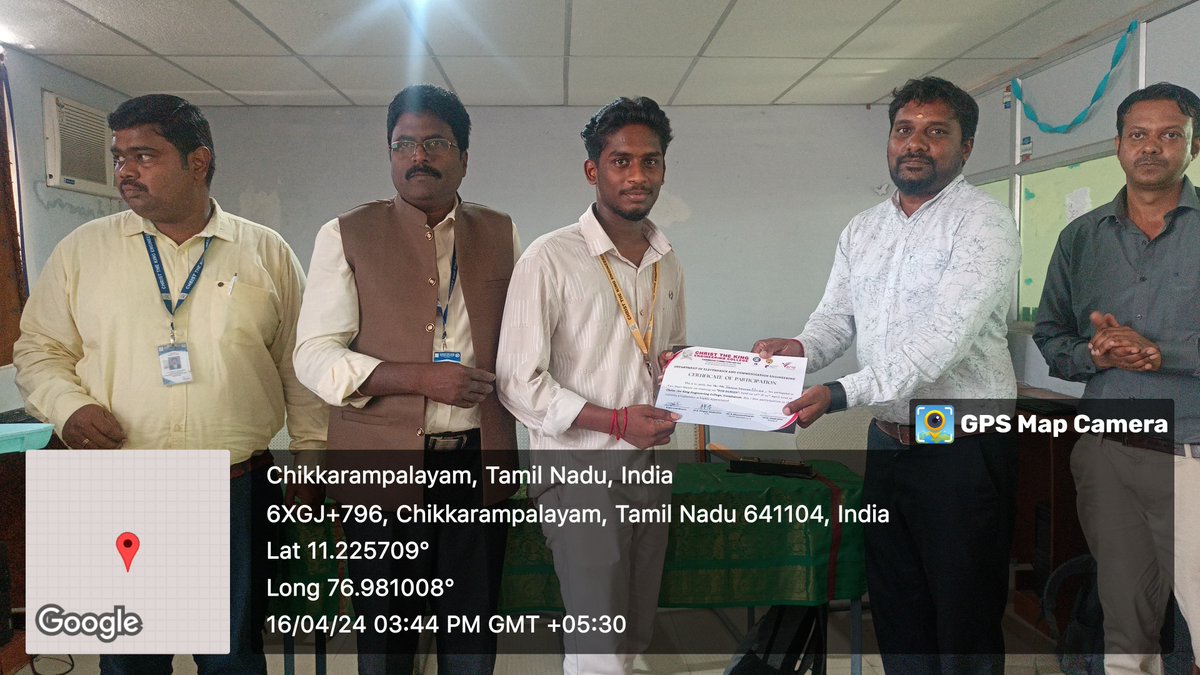 "Congratulations to Bhuvaneshwaran for his outstanding performance in conducting PCB training for the 2nd year ECE department at Christ the King College, Coimbatore! Heartfelt congratulations to all involved. #Vario #Training #PCB #SkillDevelopment #Teamwork #SuccessStory