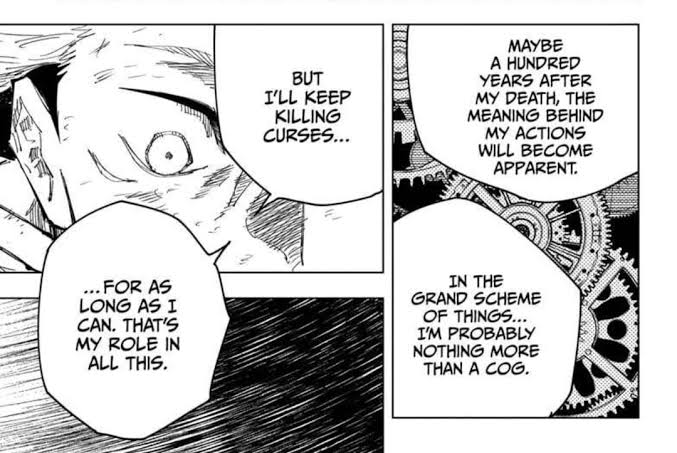 konoclesioda's tweet photo. @Go_Jover Yuji's righteousness? Ppl think my boy is a wuss? CLEAVE THIS MFER, ITSDORI! https://t.co/xeiLSiBeR3