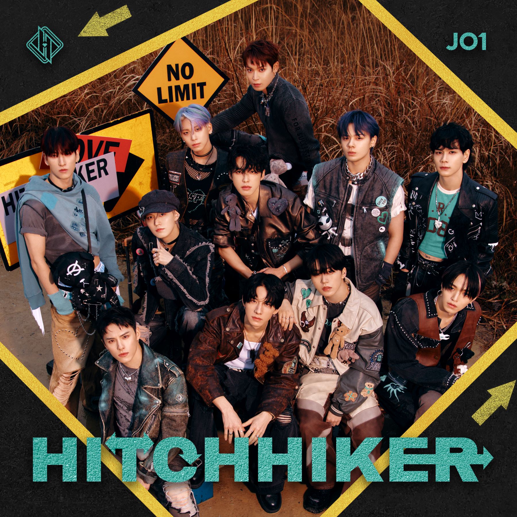 JO1 HITCHHIKER ヒッチハイカー セブンネット ステッカー 98ズ