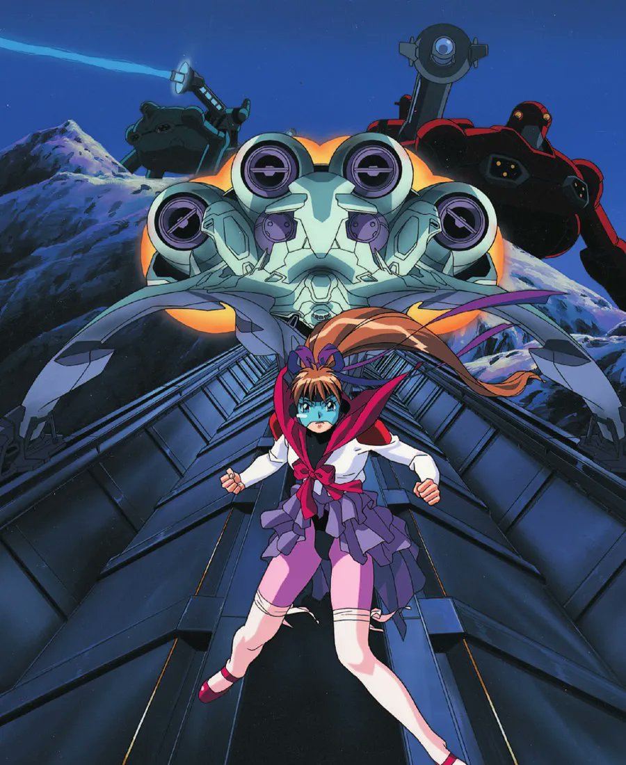 MagicalGirlOTD's tweet photo. The magical girl for tonight is Mirai Ozora/Moldiver from Moldiver. 

#Moldiver
#モルダイバー https://t.co/U7S2m9qmph