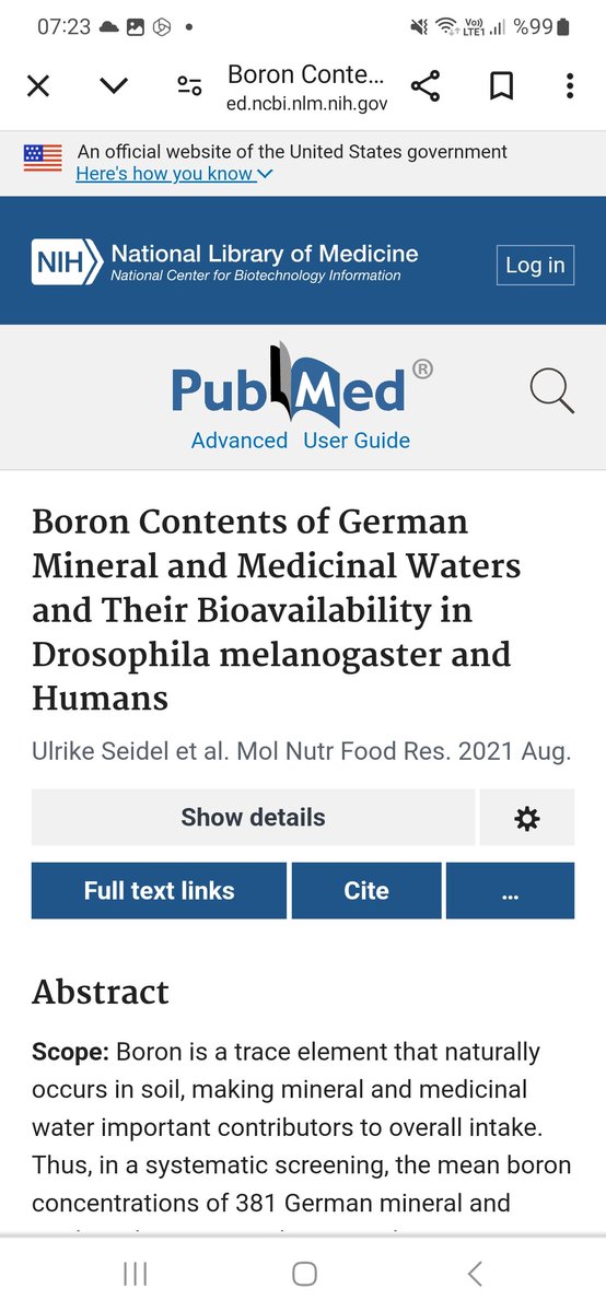 Şu Gerolsteiner Almanya'nın en ünlü mineral suyu 

Bakın içeriğinde Bor var mı? Yok.
Yok da mı yok.
Hayır var da yok.
Maden suyu düzenlemelerinde bunun yeri yoktu da yok.