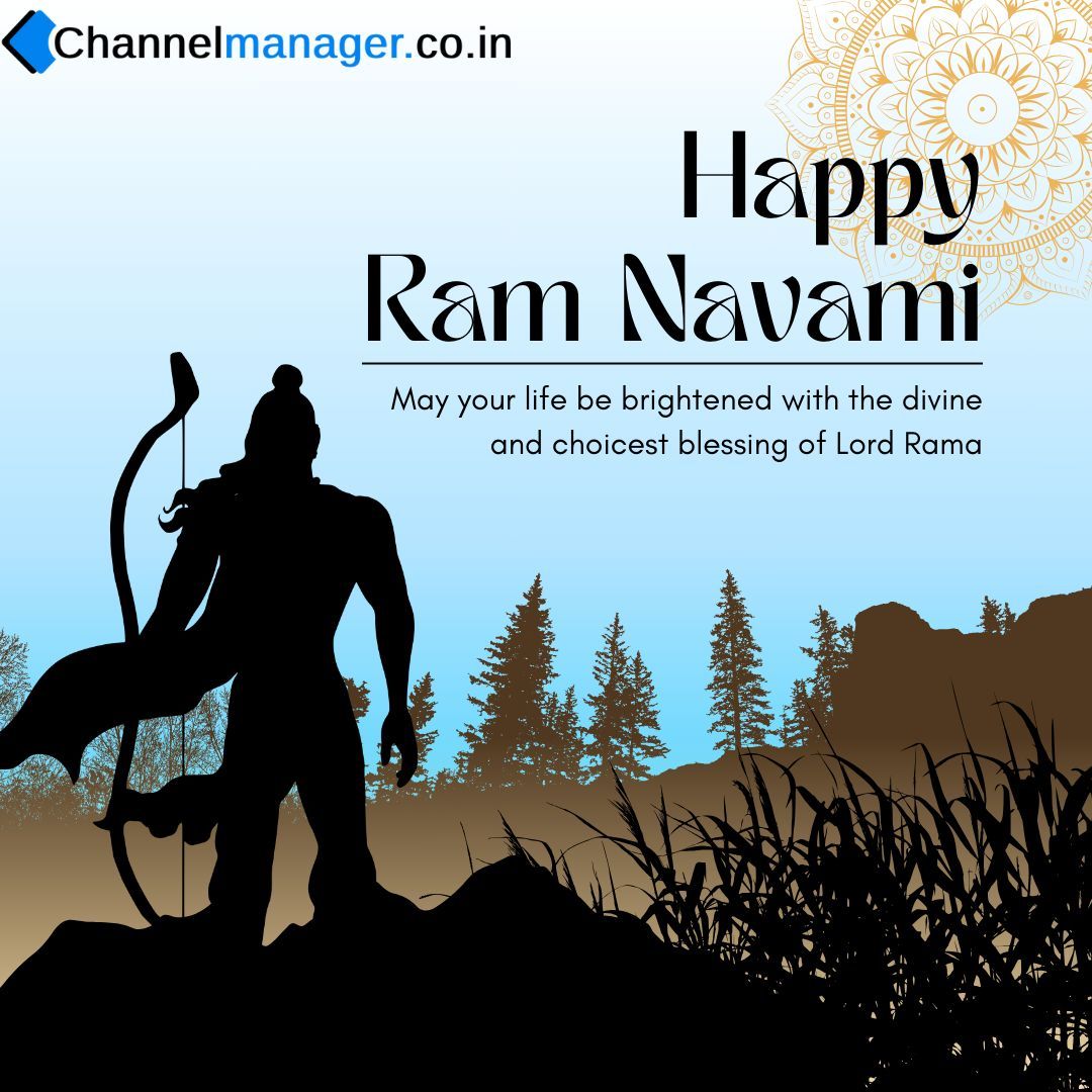 It is a time to reflect on Lord Rama's teachings and life and seek his blessings for a prosperous and fulfilling life. Happy Ram Navami!

#Channel #Manager #India #Hotel #1 #Best #PMS #Doublebooking #Overbooking #OTA #InventoryControl #RevenueManagement #Daybook #BookingEngine
