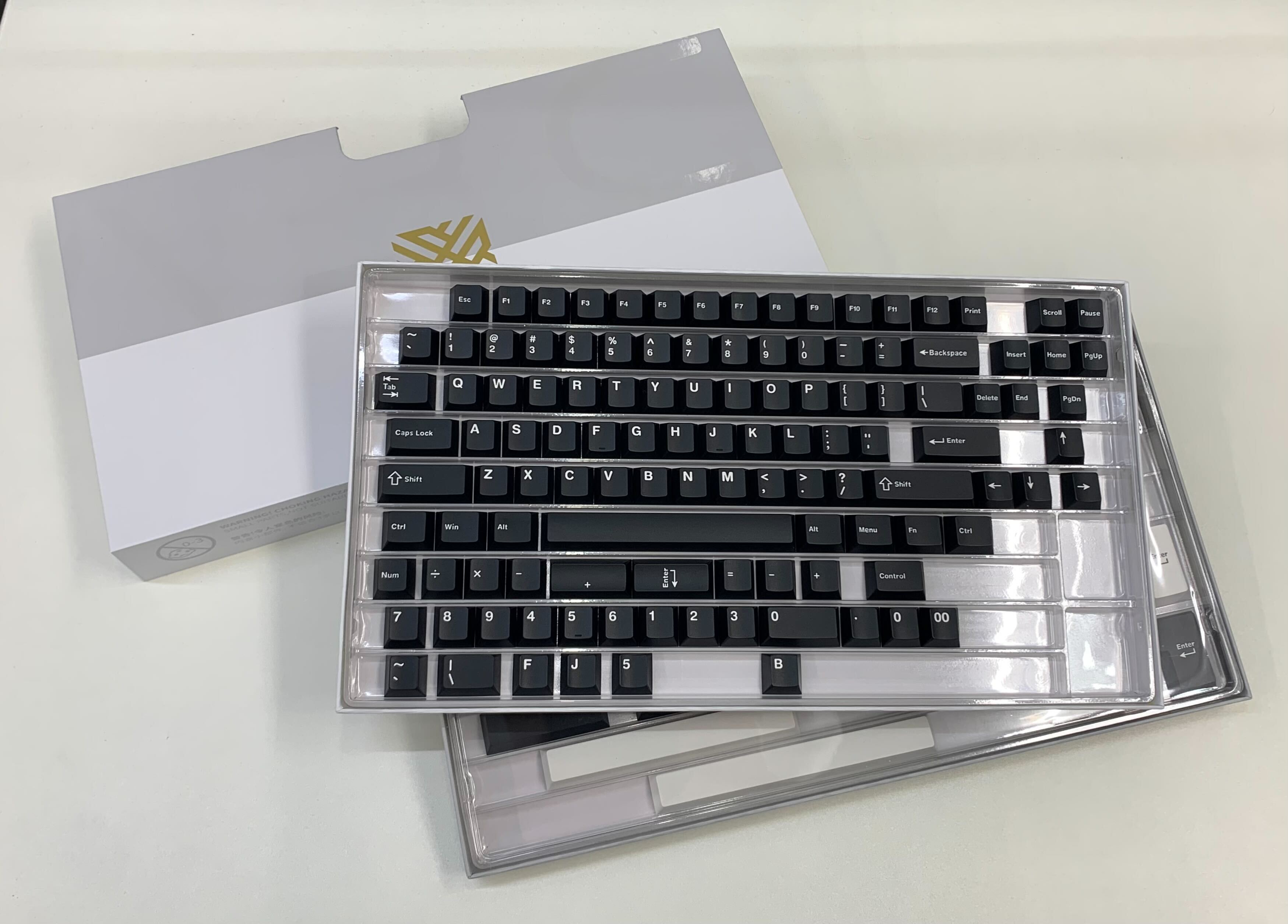 Wuque Studio WS 巻き付け PBT WOBキーキャップ 自作キーボード