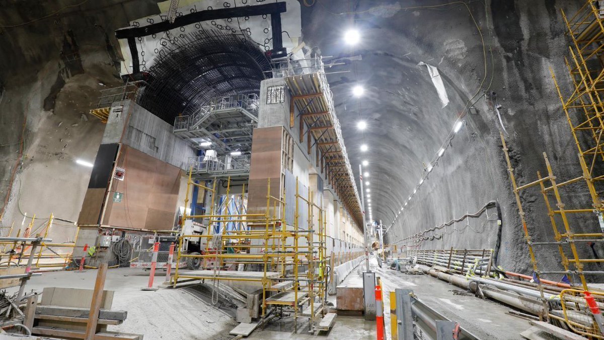 TheB1M's tweet image. Digging down under. Australia is building a $125BN new railway to better connect Melbourne - bit.ly/3RPtEbo #construction #engineering #rail