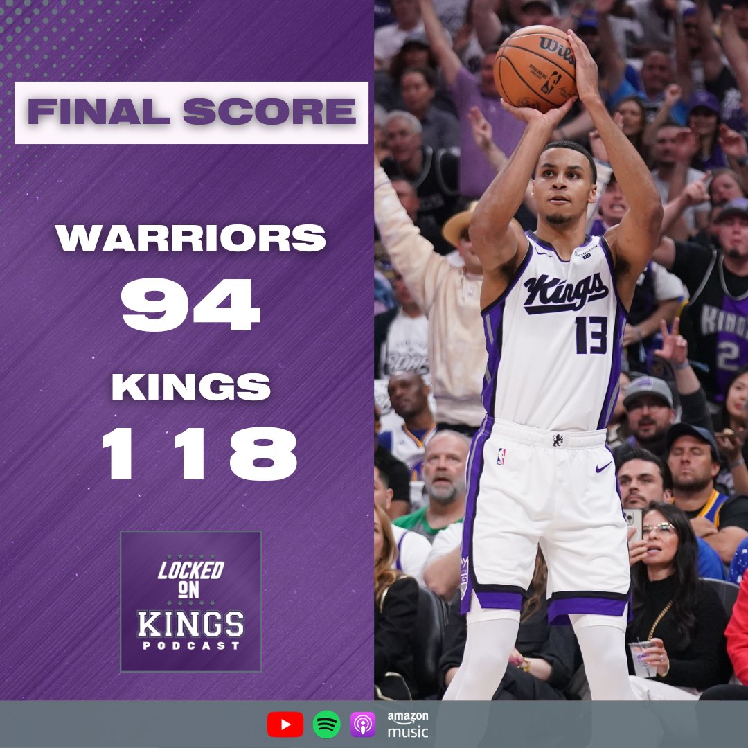 And that, my friends, is how the Warriors dynasty died.

Revenge is sweet.