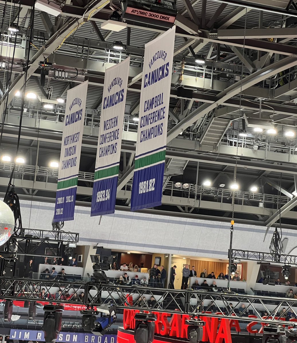 I think we’re going to see a new banner at Rogers Arena. #Canucks