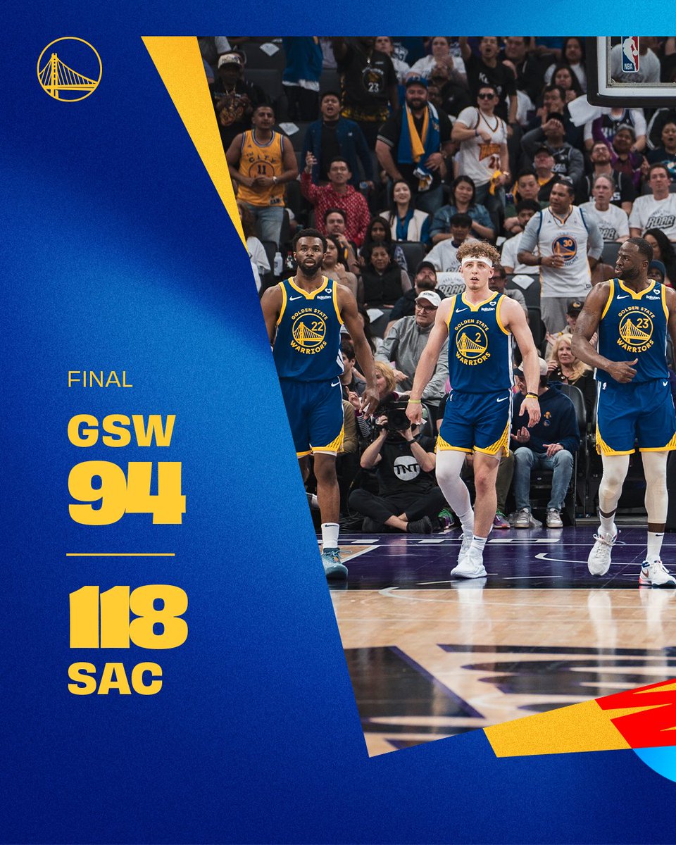 warriors's tweet photo. Final https://t.co/OuVFNmS6Pc