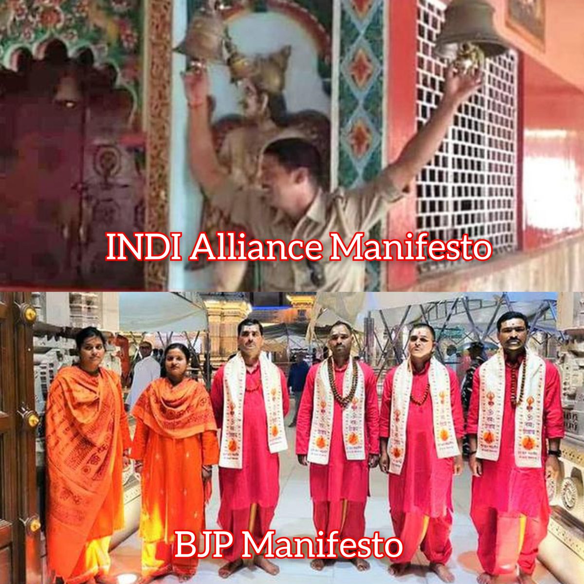 What do you prefer Hindus? The choice is yours !!