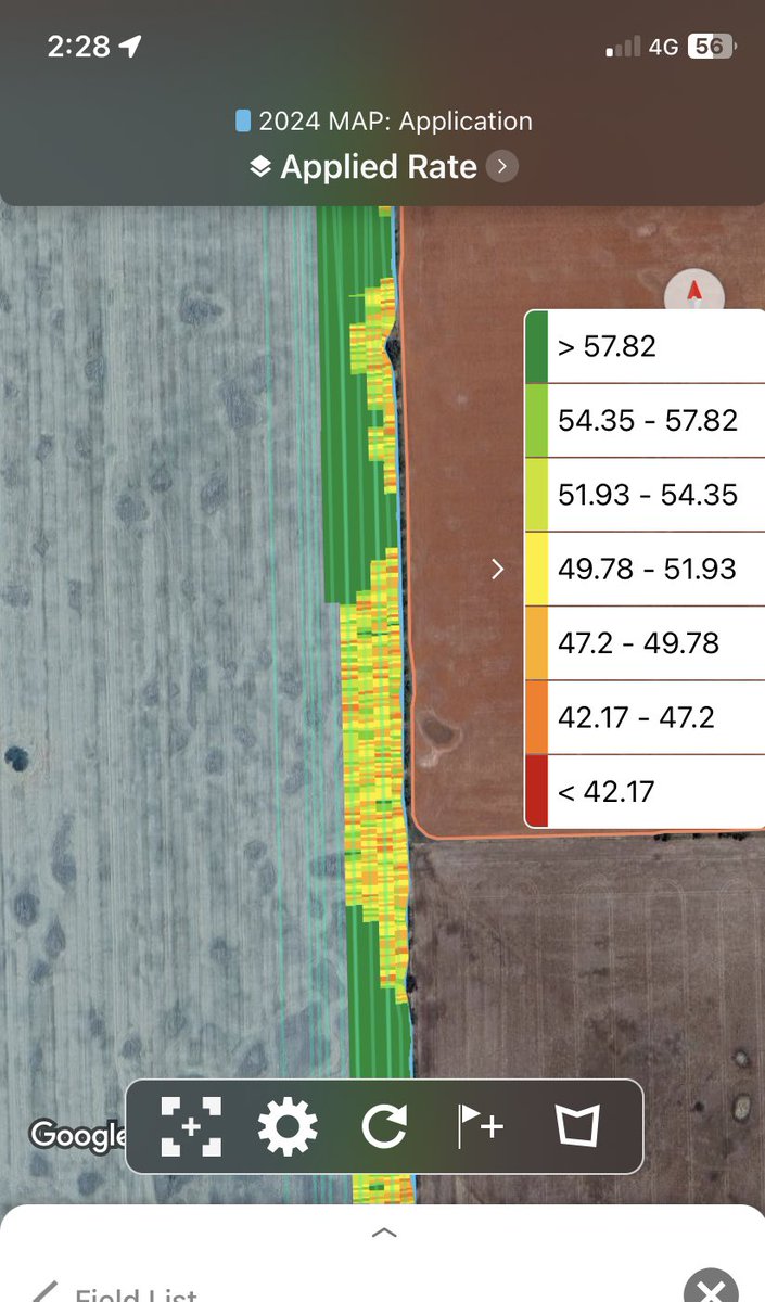 becsta1984's tweet image. Any ideas out there why our JD 1910 cart wont hold its VR fertiliser rate constant in our lower fert rate zones? Holds in the top zone but fluctuates constantly when in other 3 zones. Won’t drop down to bottom rate of 25kg at all. We VRA regularly with no issues #asktwitter