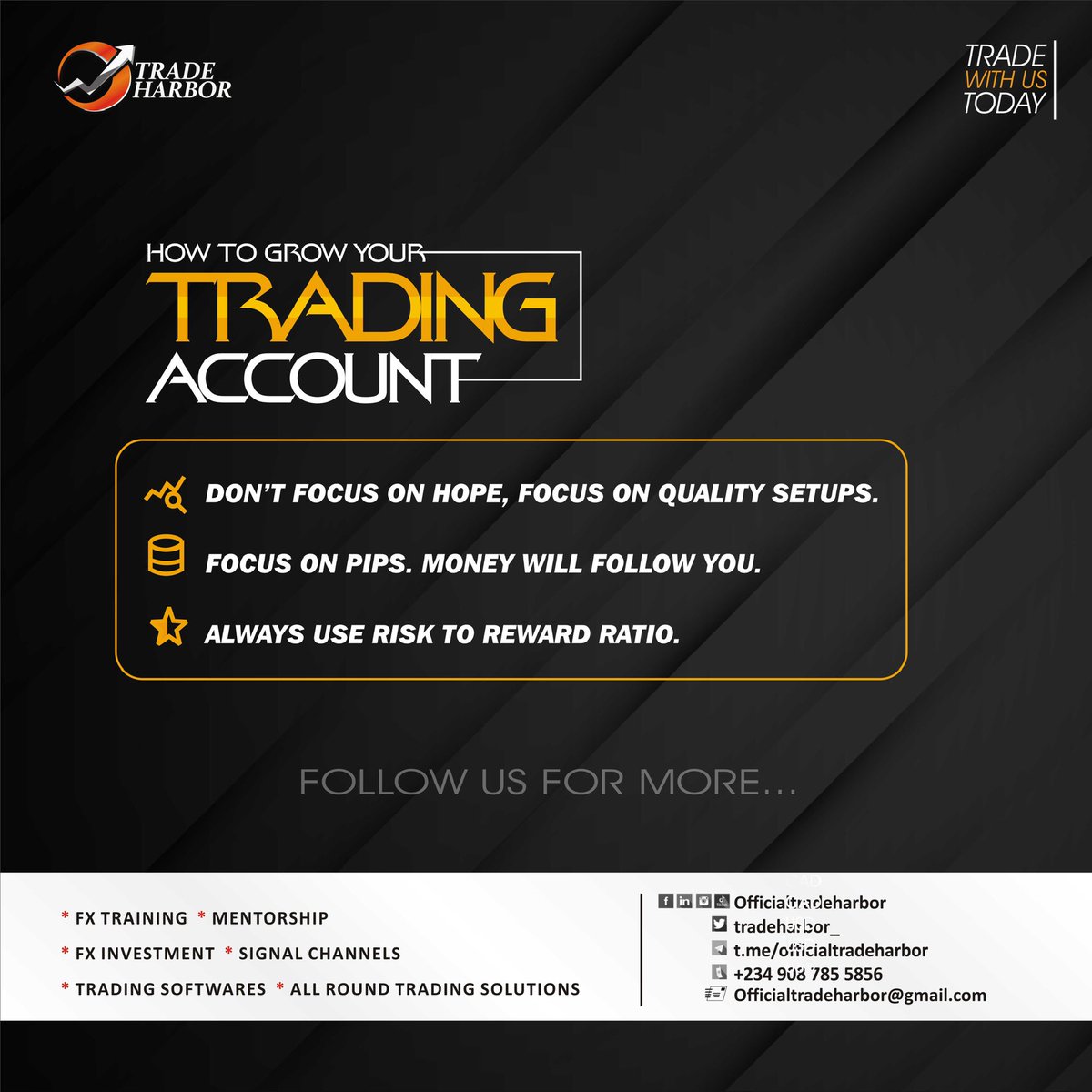 Trading Tips 💡

#ForexTrading #CurrencyMarkets #ForexAnalysis #FXSignals #TradingStrategy #ForexNews #CurrencyPairs #FXMarket #TradingTips #ForexCommunity #pips