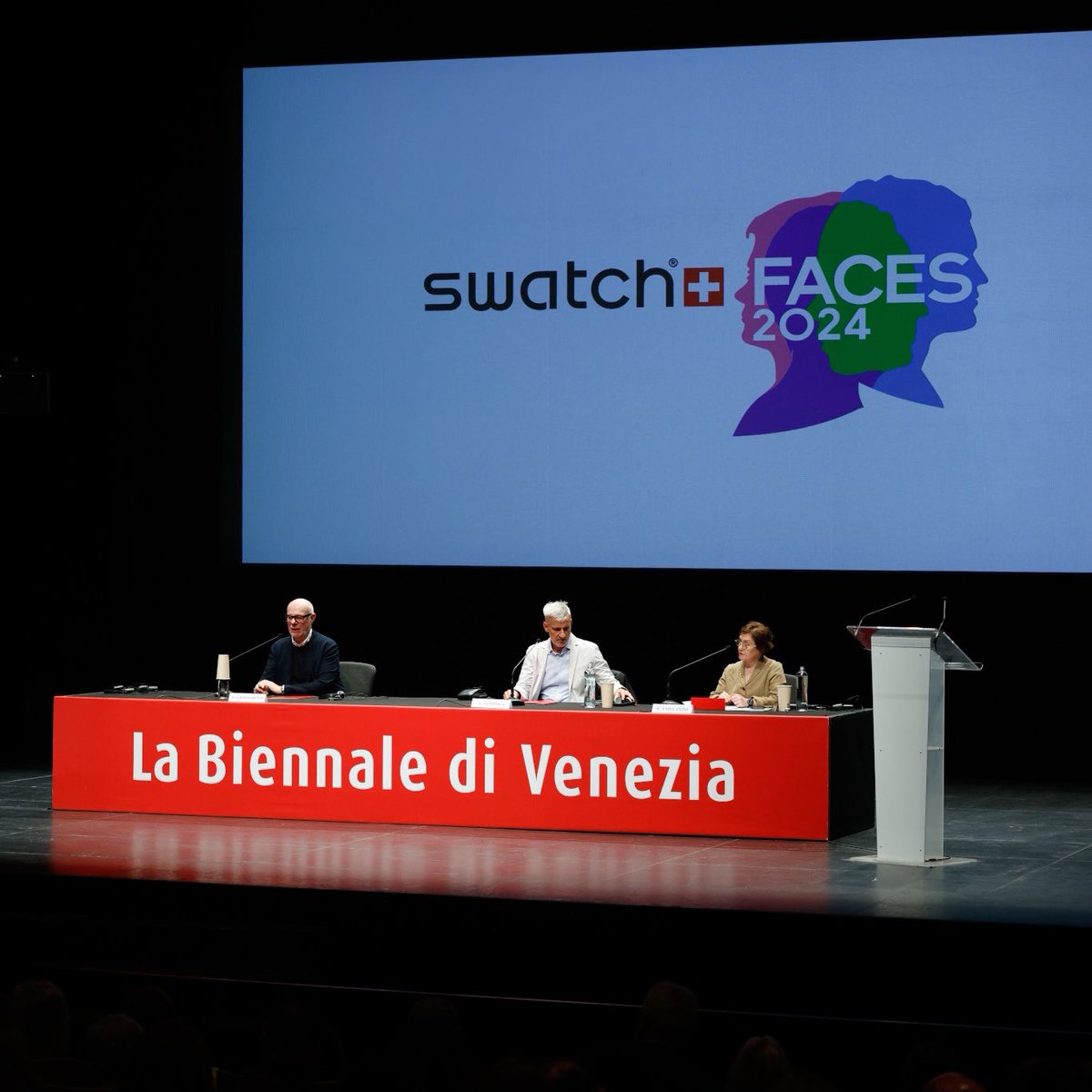 #BiennaleArte2024 #StranieriOvunque #CarloGiordanetti (@Swatch): “I am very grateful and excited to be here, showcasing the extraordinary talent of  artists across different locations at the Giardini and the Arsenale.”