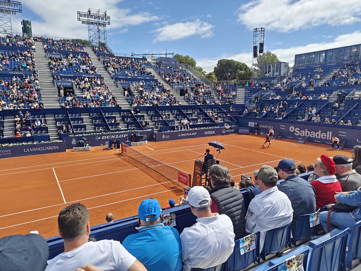 It is clay season #tennis @bcnopenbs