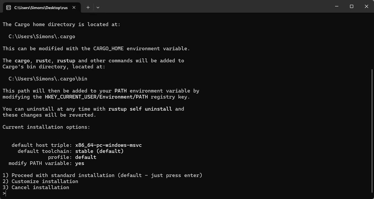 CryptoSimons's tweet photo. 想在Windows 11上原生装rust环境，还是逃不过微软vs魔爪，

7个G不在硬盘里了😂 https://t.co/gf2cHB04Jt