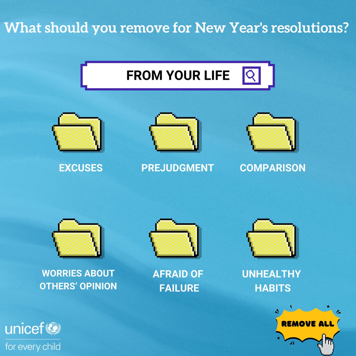 We wish the new year brings happiness, good mental health and new things for the better. 📝🤗🌻✨ And on this occasion, we should also consider letting go of some things!! 💙🫶