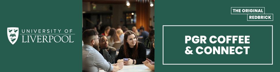 Join us for our upcoming PGR Coffee &amp; Connect on Thursday 18 April 2024, 11:30-12:30 - more details can be found on the PGR Development Canvas announcements - see you there👋 #PGR