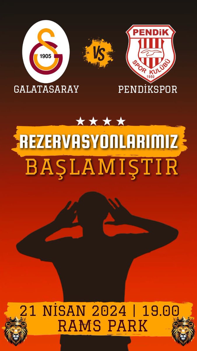 GALATASARAY-PENDİKSPOR   her bloktan bilet mevcuttur. Elden teslim vardır…
WP:05319893078

#Galatasaray #galatasaraykombine #galatasaraybiletdevir #kombinedevret #kombinedevir #galatasaraybiletdevir #galatasaraykombine #galatasaraybiletdevir #galatasaraybilet