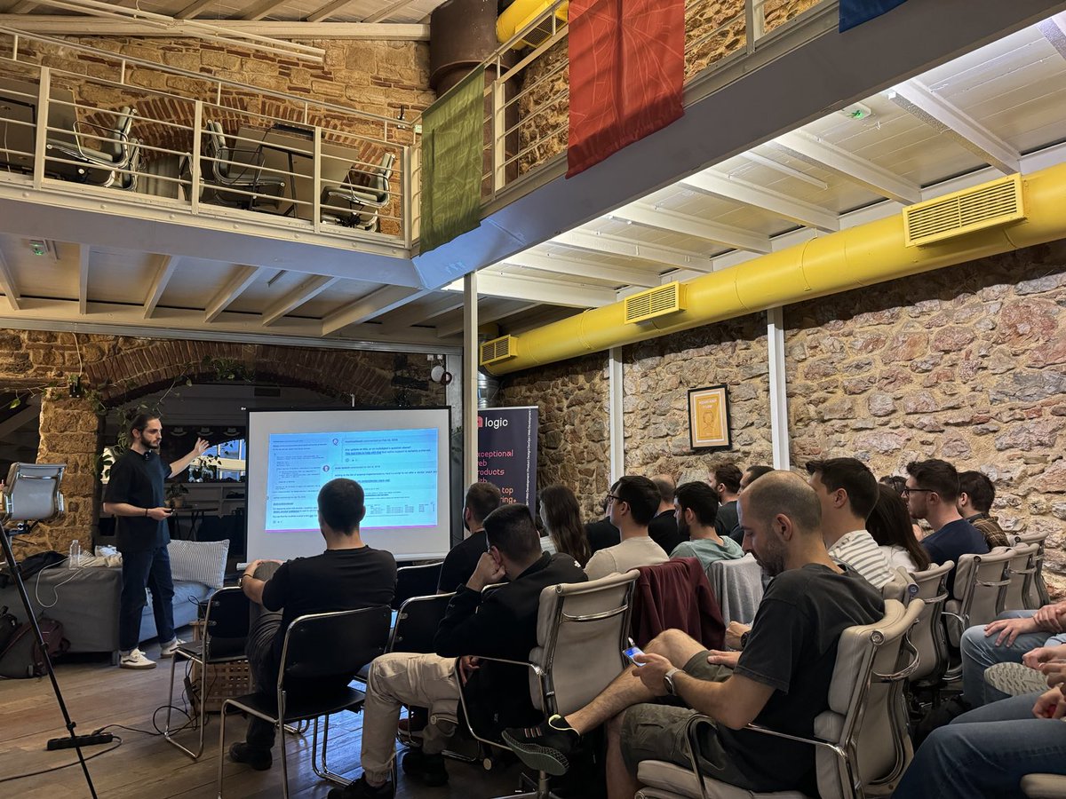 withlogicco's tweet photo. ๐ฅ Yesterday was a blast!
Big thanks to everyone who joined us at the ๐ณ๐ฌ๐ท #DockerAth meetup! Huge shoutout to @_gmargaritis and @iskitsas for their incredible insights into @Docker.
๐ Cheers to even more thrilling adventures ahead! https://t.co/7qsb3fr8d3