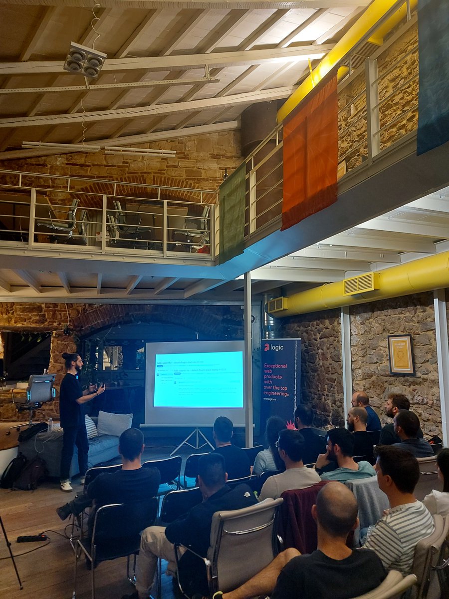 withlogicco's tweet photo. ๐ฅ Yesterday was a blast!
Big thanks to everyone who joined us at the ๐ณ๐ฌ๐ท #DockerAth meetup! Huge shoutout to @_gmargaritis and @iskitsas for their incredible insights into @Docker.
๐ Cheers to even more thrilling adventures ahead! https://t.co/7qsb3fr8d3