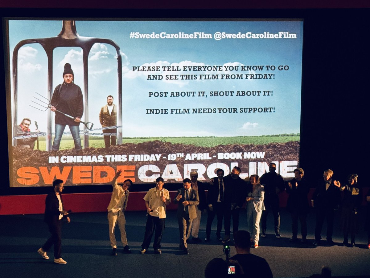 etcasting's tweet image. SWEDE CAROLINE is out in cinemas NATIONWIDE from Fri 19th Apr! Go see it &amp;amp; tell everyone - Independet cinema needs you! 🥦🌽🥕🫑🌶️🍆🍅 #castingby
