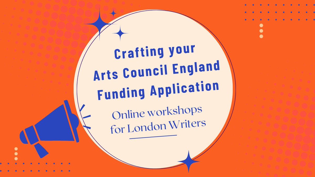 📣 London writers! 📣 Thinking about applying for @ace__london funding? We have two new #BSL interpreted workshops coming up in June all about crafting your DYCP and National Lottery Project grant applications. They're free & online. More info ➡️ buff.ly/3Q2PXtU