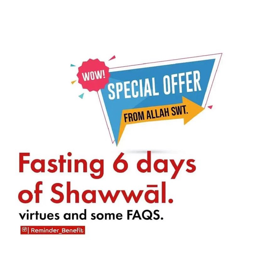 FASTING 6 DAYS OF SHAWWAL