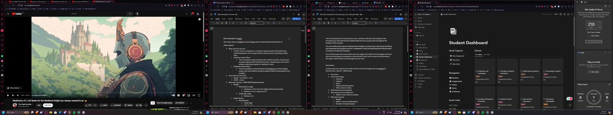 The academic weapon is academic weaponing. God save these assignments (100% I will close all of these tabs and play league within the next 20 minutes)