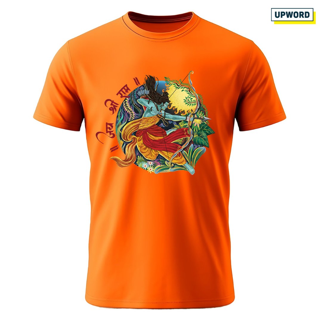 Celebrate your roots with our vibrant #JaiShriRam T-shirts, available in 2 colors! Wear them yourself or gift them to loved ones, these tees are a perfect expression of your devotion. Get yours today and spread the joy of #RamNavami! Order here: mightypeepal.com/product/jai-sh…